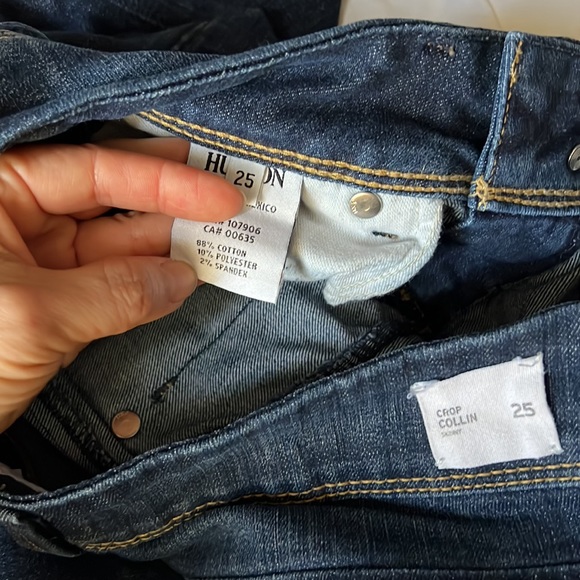 Hudson Collin Cropped Jeans - Picture 4 of 4